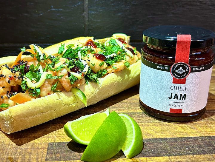 Chilli Jam & Lime Prawn Bahn Mi