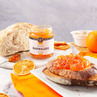 Our fabulous Seville Marmalade served on toast. 